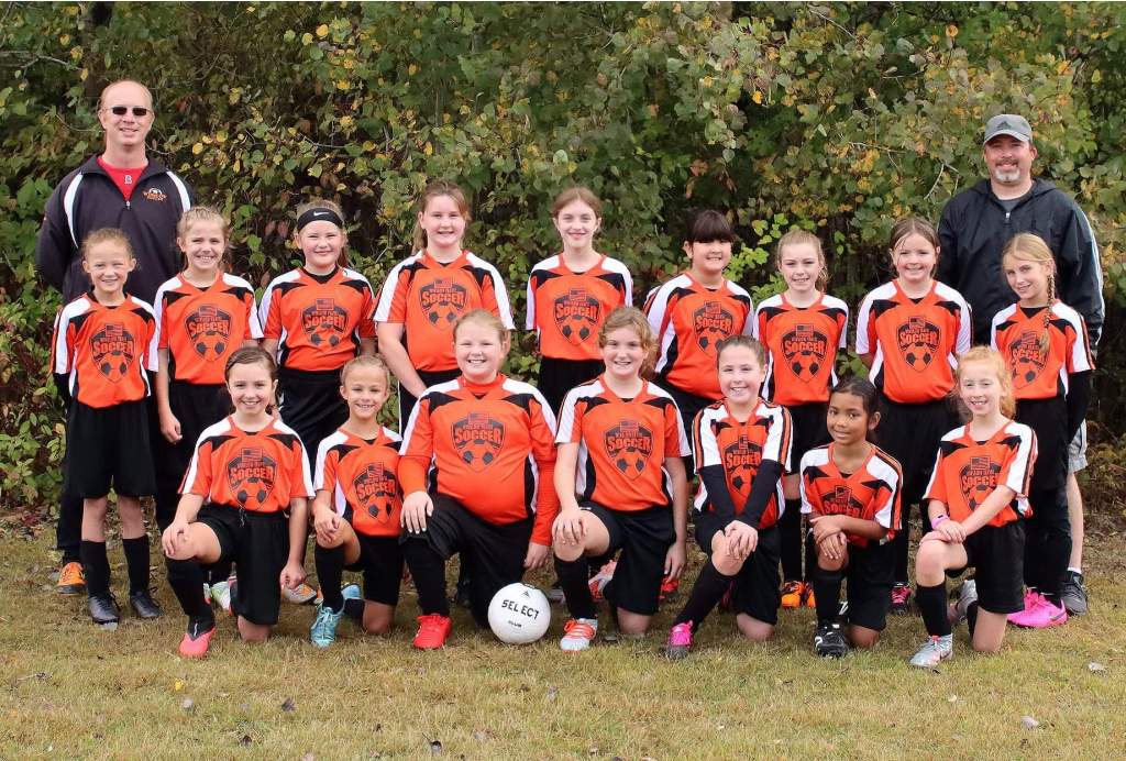 U10 Girls Soccer Team Picture