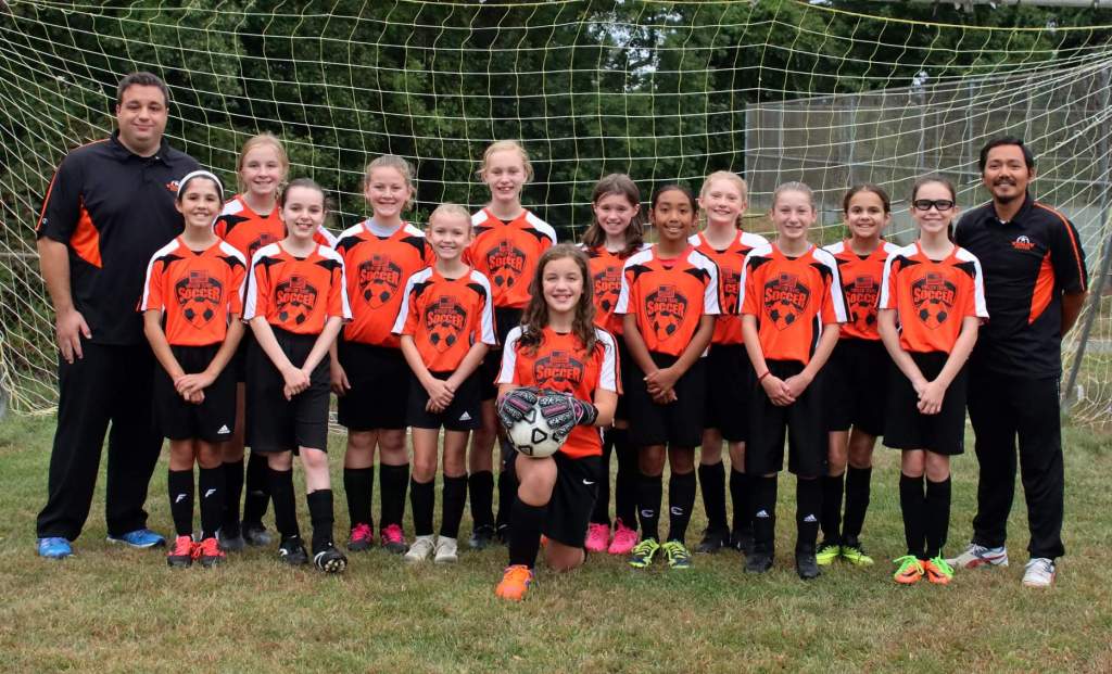 2020 U12 Girls Soccer Team Picture